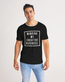 Minding My Creative Business Black t-shirt Men's Tee