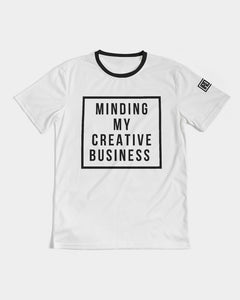 Minding My Creative Business White t-shirt Men's Tee