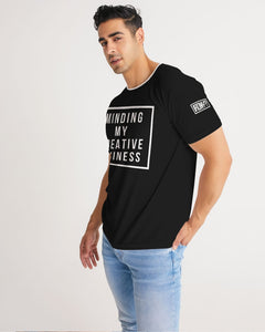 Minding My Creative Business Black t-shirt Men's Tee