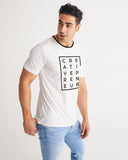 Creativepreneur Horizontal/Vertical White t-shirt Men's Tee