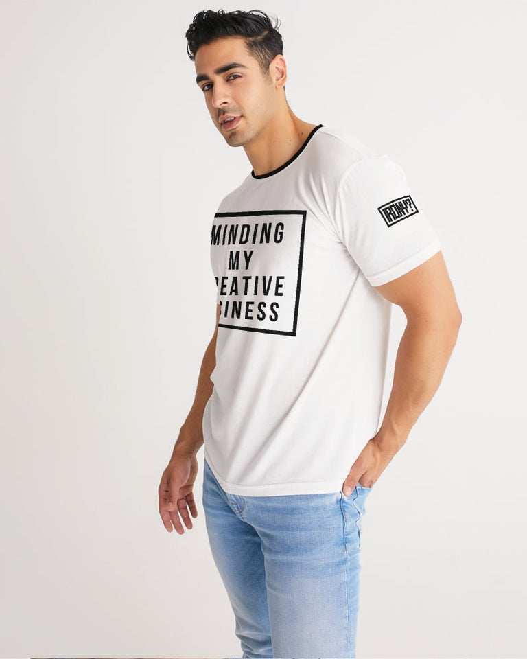 Minding My Creative Business White t-shirt Men's Tee