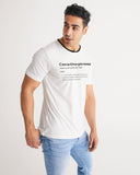 Creativepreneur White with Black writing Definition Shirt Men's Tee