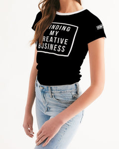 Minding My Creative Business Black t-shirt Women's Tee