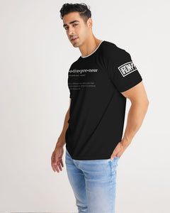 Creativepreneur Black with White writing Definition Shirt Men's Tee