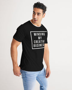 Minding My Creative Business Black t-shirt Men's Tee