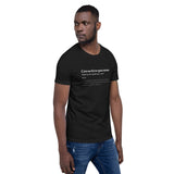 Creativepreneur Definition White Font Short-sleeve unisex t-shirt